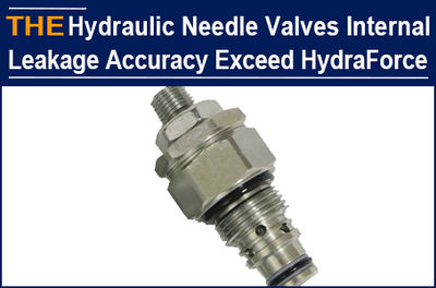 0.2cc/min AAK Hydraulic Needle Valve, with Internal Leakage Accuracy 20% Higher