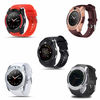 00095 Smartwatch Round Dial 3cm reloj cámara notificaciones y rastreador Negro