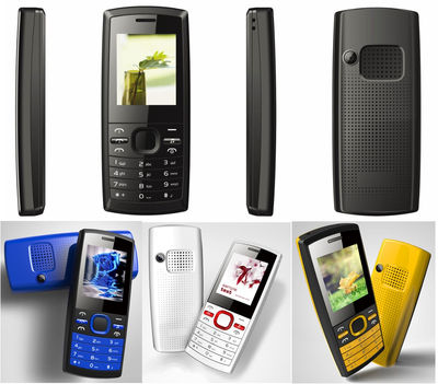 1.77pul cell phone celular k100 coolsand gsm 4bandas tres-sim FM bt camara - Foto 2