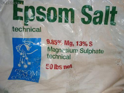 1 kilo de sal de epsom o sulfato de magnesio