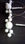 1 paio Orecchini Pendenti a cerchio grandi 40mm perle perline Bianche 3 6 12 mm - Foto 2