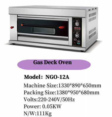 1 to 4deck gas/eletric bakery oven