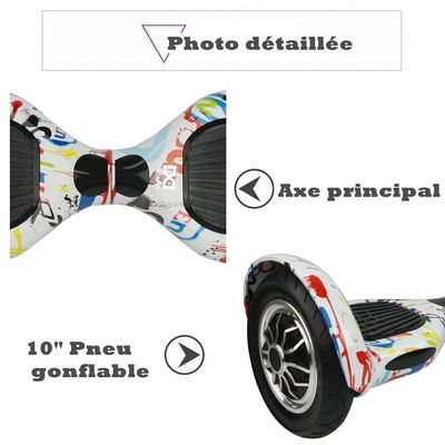 10&amp;quot; Hoverboard 2 roues gyropode electric auto équilibre Scooter auto balance - Photo 2