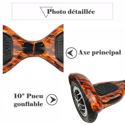 10&amp;quot; Hoverboard gyropode 2 roues electric auto équilibre Scooter auto balance - Photo 2