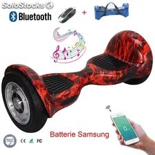 10&quot; Hoverboard gyropode electric auto équilibre batterie Samsung Scooter