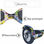 10&amp;quot; Hoverboard Patín Eléctrico Bluetooth scooter Auto equilibrio Batería Samsung - Foto 2