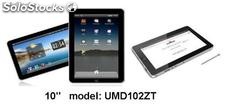 10&quot;mid/tablet pc/umd Android2.2 Imapx210@1GHz 512m/4gb con gps hdmi