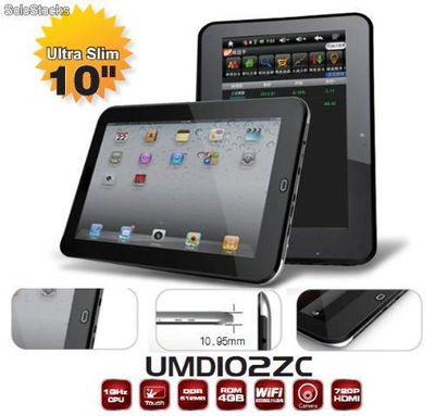 10&quot; mid/tablets umd android2.3 ultra slim Imapx210@1Ghz 512m/4gb webcam hdmi