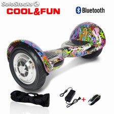 10&quot; Patinete Eléctrico Bluetooth Scooter auto balance hoverboard Auto equilibrio