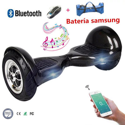 10&quot; Patinete Eléctrico Bluetooth scooter Batería Samsung auto equilibrio