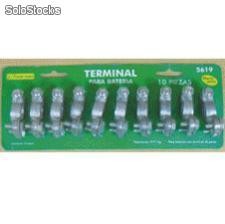 10 pc battery terminal set top post Terminal bateria 10 pzs