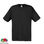 10 t-shirts noirs 100% coton Fruit of the Loom Original S - Photo 3
