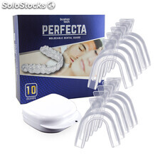 10 talas dentais placas de descarga noturna protetores bucais para dorm