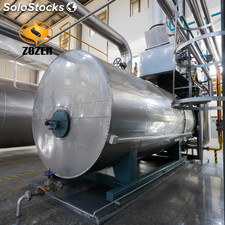 100 BHP 1.5t Fácil operación Caldera de vapor a gas para industria de alimentos