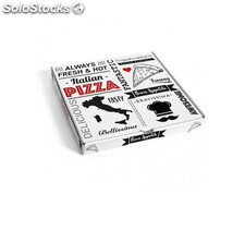 100 Caja pizza Italia varios tamaños
