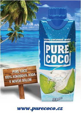 100% Kokoswasser Pure Coco 330ml