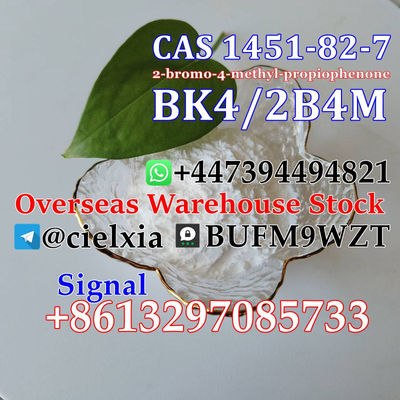 100% Pass Custom BK4/2B4M CAS 1451-82-7 2-bromo-4-methyl-propiophenone