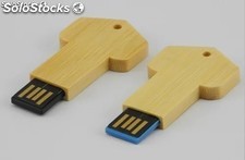 100% Réel Capacité Bambou ECO USB Flash drive 4 GB Pen Drive avec votre logo