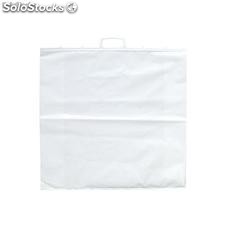 100 sacs blancs poignées rapportées 60 x 60 x 16 cm