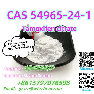 100% Safe Delivery CAS 54965-24-1 Tamoxifen citrate Factory Supply High Purity