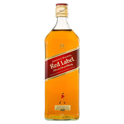 100% Top quality Red label whiskey 750ml for sale
