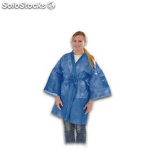 100 uds Batas desechables Kimono azul 30 gr