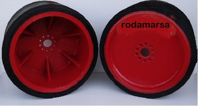 1000/900x20 MACIZA Gruas autoelevadores minicargadora fabricantes Rodamarsa - Foto 4