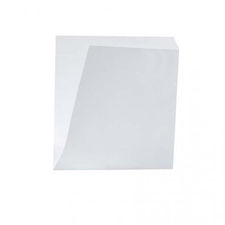 1000 bolsas antigrasa apertura doble blanco 16x18cm
