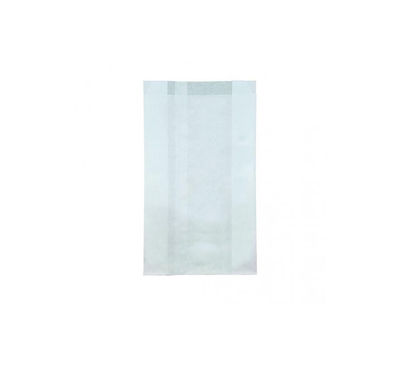 1000 Bolsas de papel blancas multiusos 12x6x20 cm