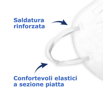 1000 pezzi mascherina Italiana certificata CE0161 per protezione contro Covid-19 - Foto 2