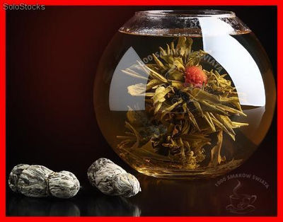 1000 smakow swiata - biała herbata kwitnąca Jadeitowa Bogini (Yu Guanyin)