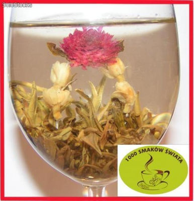 1000 smakow swiata - -niezwykle urodziwa biała herbata kwitnąca - golden yuanbao
