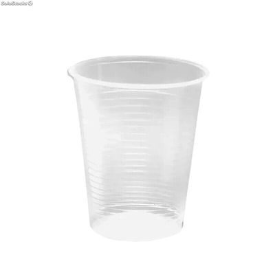 1000 vasos reutilizables transparentes 500 ml