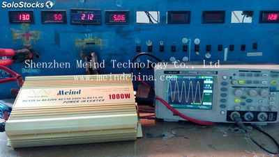1000W inversor de corriente onda senoidal pura convertidor solar adaptactor AC - Foto 4