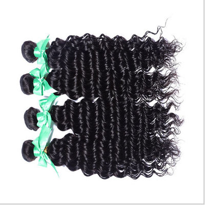 100g/pc 3 tissage bresilienne Deep Curly virgin hair curly cheveux humain