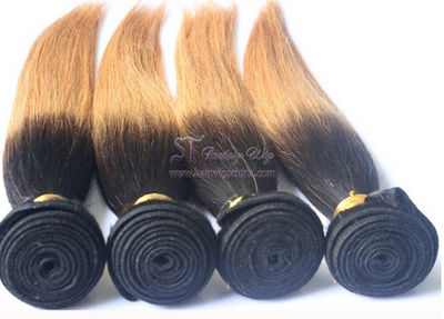 100g-Pc Lot 4 Pieces Tissage Bresilien Lisse Avec Closure Remy Cheveux Humain Na - Photo 2