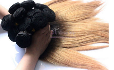 100g-Pc Lot 4 Pieces Tissage Bresilien Lisse Avec Closure Remy Cheveux Humain Na - Photo 3