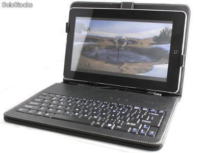 10pul tablets pc android2.3 ix210 con funda y teclado 512m 4g wifi gps hdmi