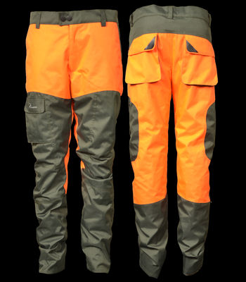 11 pantaloni impermeabili con imbottitura removibile, alta visibilità tg. miste