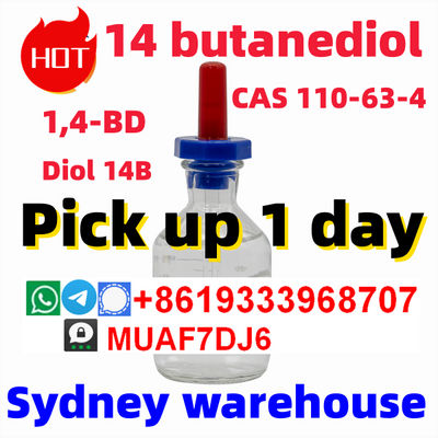 110-63-4 BDO, 1,4-Butanediol Ghb gbl colorless liquid aus stock - Photo 4