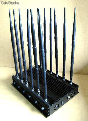 12 Antenna All Bands Cell Phone Jammer 433 mhz jammer