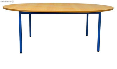 120/150x90 cm - Table maternelle ovale FRIDA