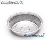 1200 Envases circulares aluminio para tapa de 800ml