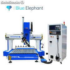 1212 Swing Spindle Cnc Router 4 ejes Cnc Talladora de madera