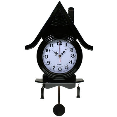 12342 | Reloj Pared Casita Con Pendulo Mod.912 25Cm
