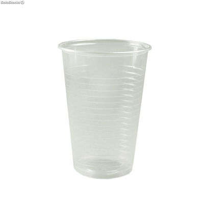 1250 vasos reutilizables transparentes 330 ml