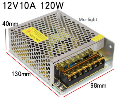 12V 10A 120W led power supply 120W led driver 110V 127V