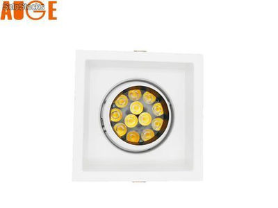 12w led grille light high lumen output, 3 year warranty, movable