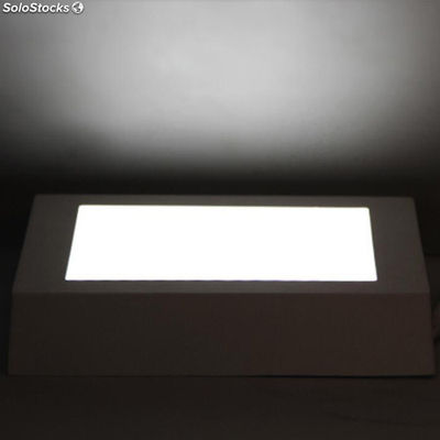 12W Luz panel LED cuadrado montaje en superficie panel LED - Foto 2