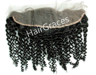 13*4 Frontal lace con capelli umani indiani 7A - Foto 4